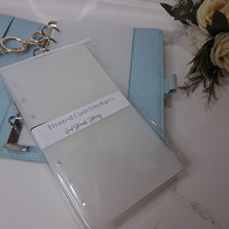 Frosted Cash Envelopes