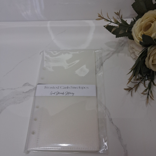 Frosted Cash Envelopes
