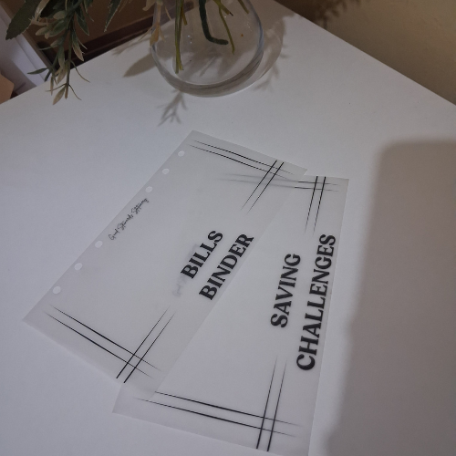 Matte Vellum A6 Dashboard